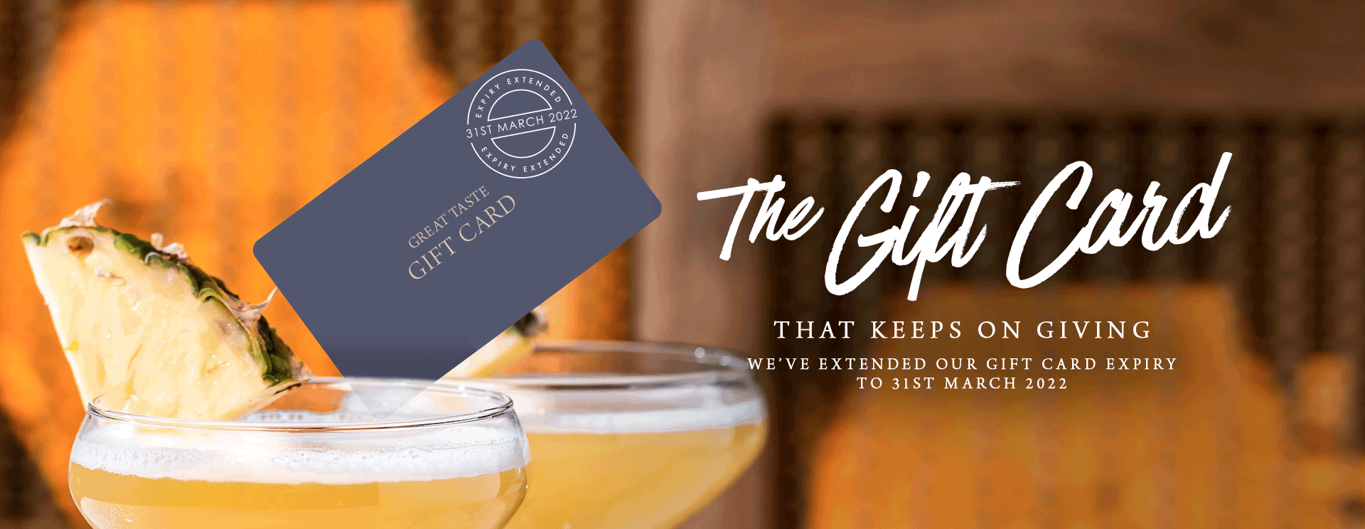 Give the gift of a gift card at The Swan